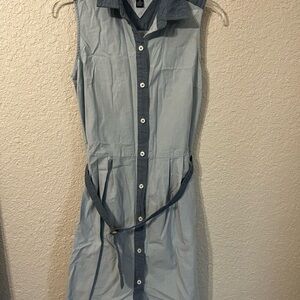 Tommy Hilfiger Light Blue Midi Dress